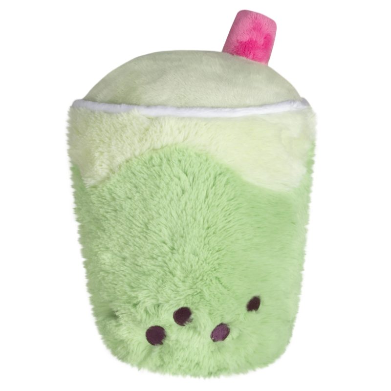 Mini Comfort Food Matcha Bubble Tea made by Squishable