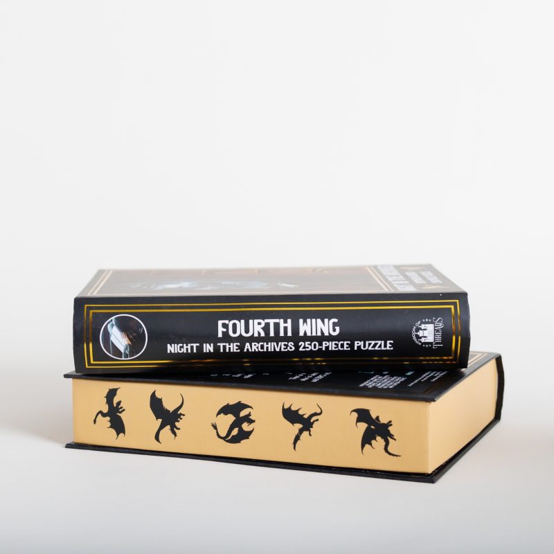 Kingdom of Threads Night in the Archives Keepsake Puzzle Fourth Wing