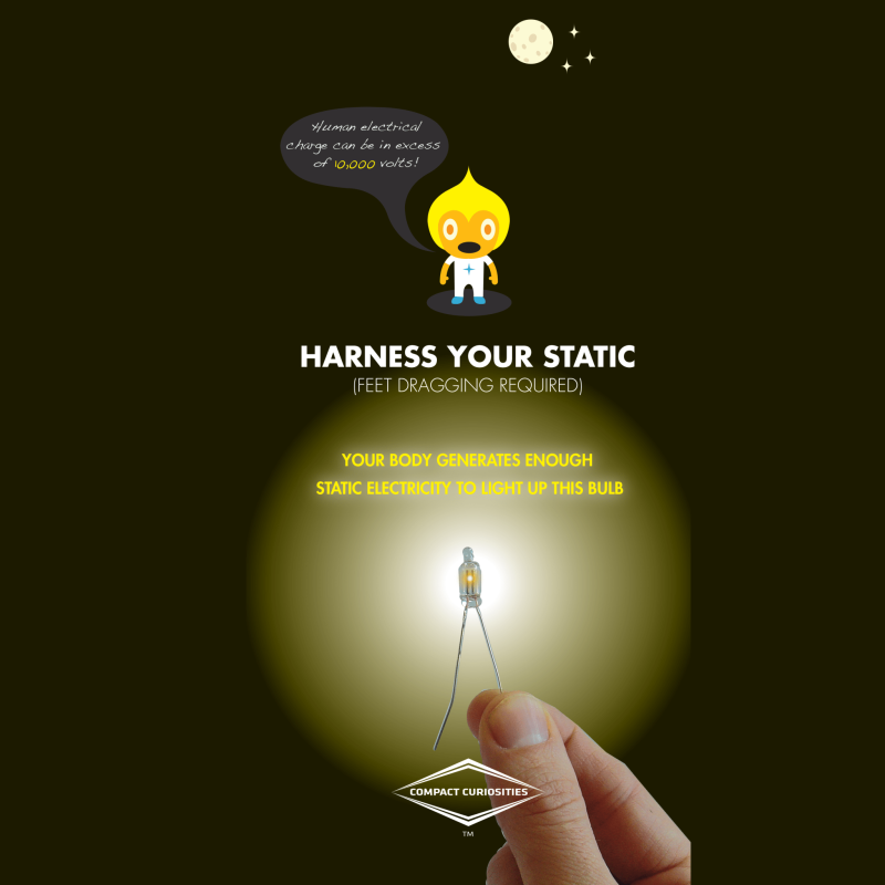 Human Powered Light Bulb from Copernicus Toys Human Powered Light Bulb from Copernicus Toys