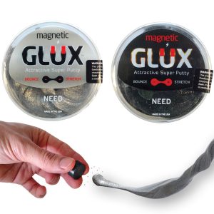 Copernicus Toys MegaGLUX Magnetic Collections | Silver and Black Super Putty