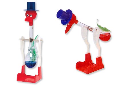 Drinking Bird Thermodynamic Science Demo Desk Decor made by Copernicus Toys