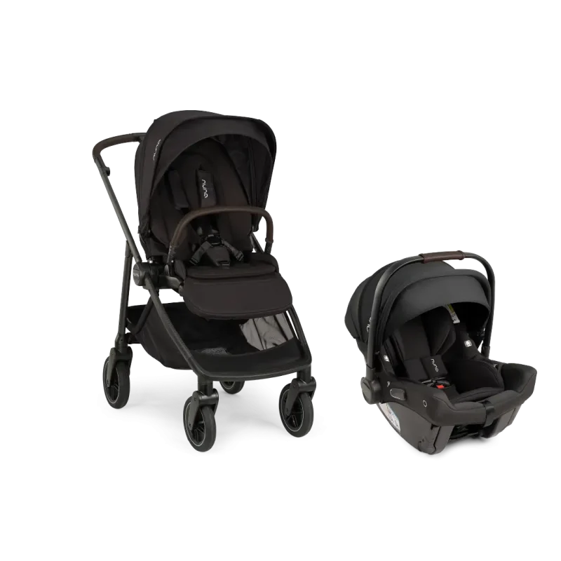 Nuna Swiv + Pipa URBN Travel System in Caviar