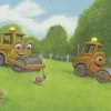Where Do Diggers Hunt For Easter Eggs? made by Penguin Random House Where Do Diggers Hunt For Easter Eggs? made by Penguin Random House