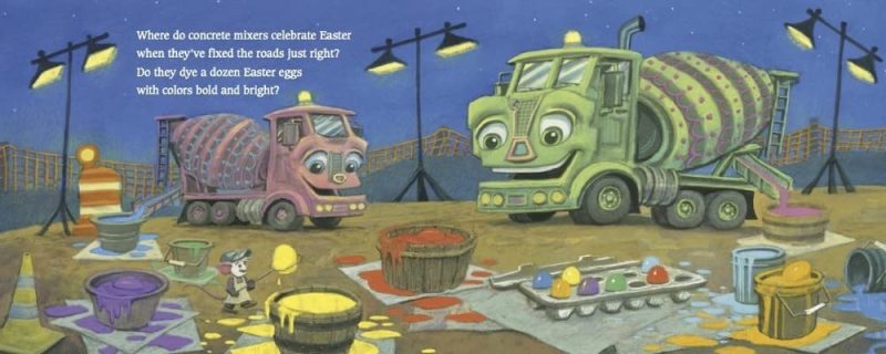 Where Do Diggers Hunt For Easter Eggs? from Penguin Random House Where Do Diggers Hunt For Easter Eggs? from Penguin Random House