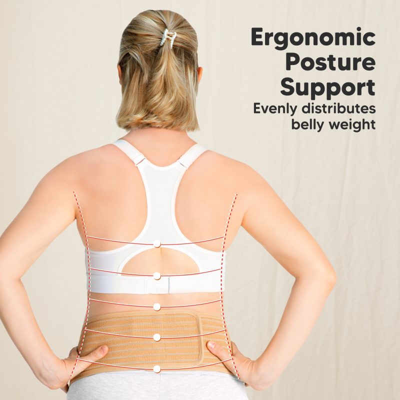 Beige Maternity Support Belt available at Blossom