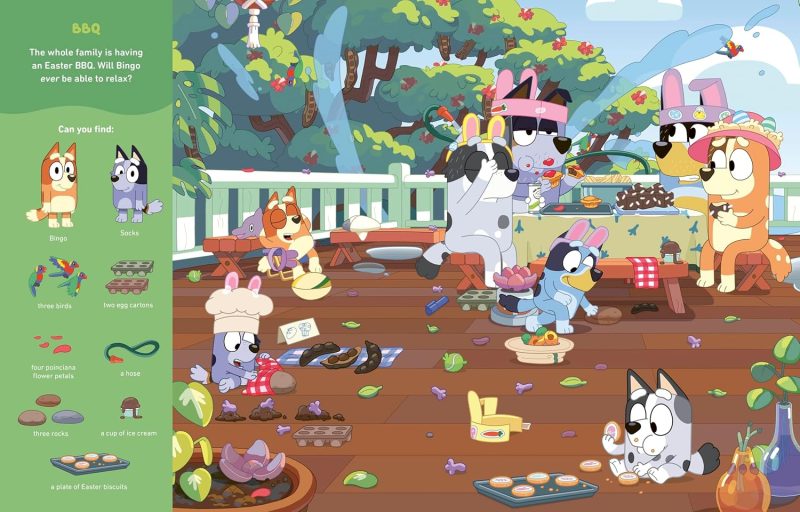 Where's Bluey? At Easter made by Penguin Random House