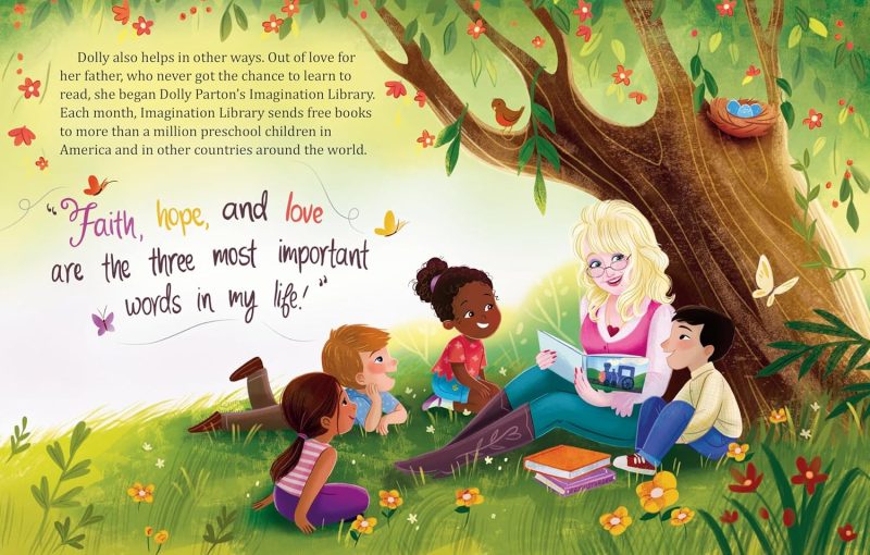 Penguin Random House My Little Golden Book About Dolly Parton Children's Books