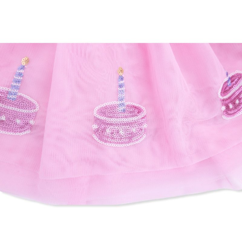 Birthday Tulle Tutu Skirt With Bamboo Viscose Bike Shorts