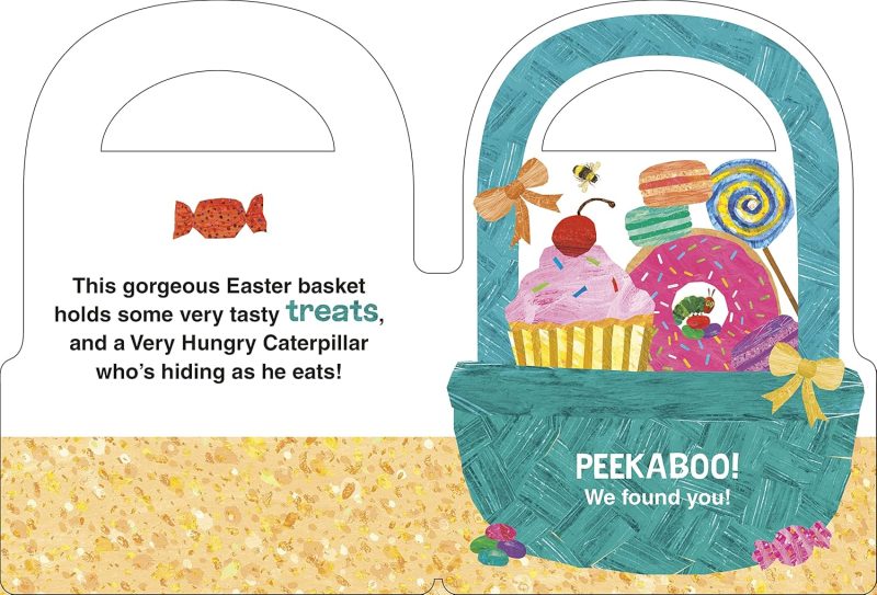Very Hungry Caterpillar Peekaboo Easter Board Book from Penguin Random House Very Hungry Caterpillar Peekaboo Easter Board Book from Penguin Random House