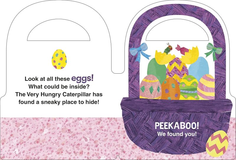 Very Hungry Caterpillar Peekaboo Easter Board Book made by Penguin Random House Very Hungry Caterpillar Peekaboo Easter Board Book made by Penguin Random House
