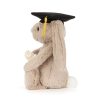 Bashful Bunny Graduation Outfit made by Jellycat