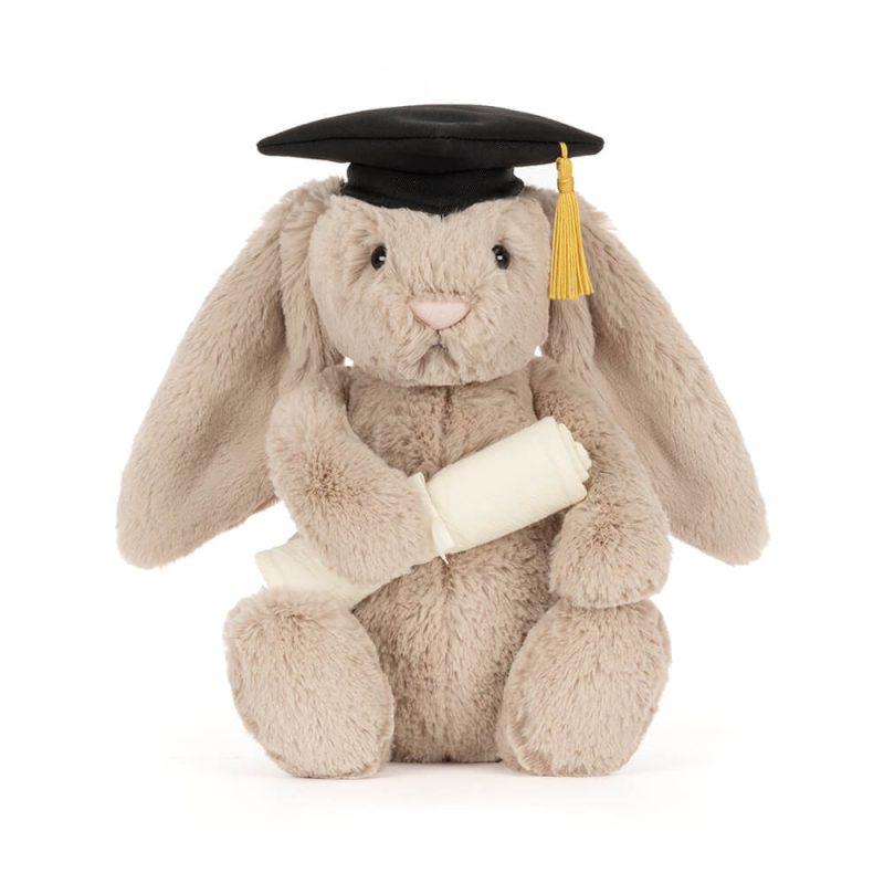 Jellycat Bashful Bunny Graduation Outfit part of our Celebrations collection