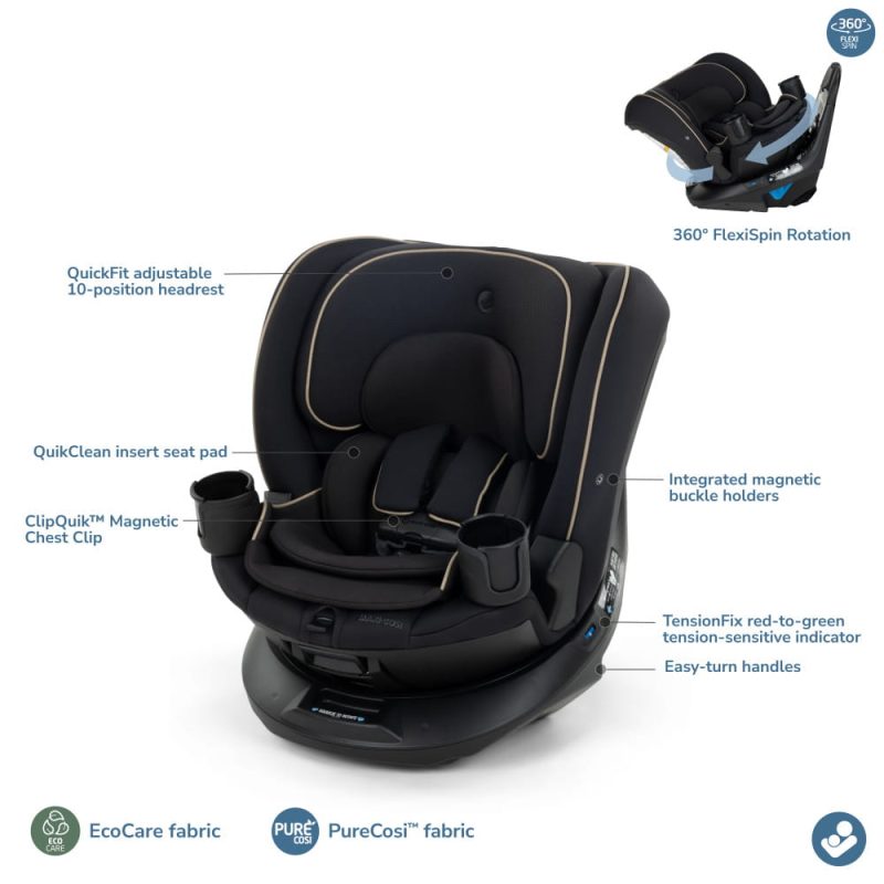 Andi 360 Rotating All-in-One Convertible Car Seat made by Maxi Cosi