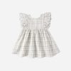 Quincy Mae Alina Dress in Blue Plaid