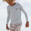 Long Sleeve Rashguard in Light Blue from Rylee + Cru Long Sleeve Rashguard in Light Blue from Rylee + Cru