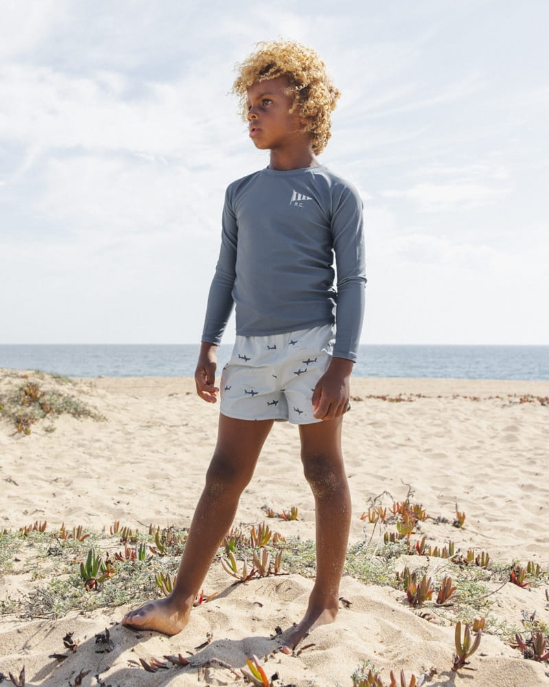 Swim Trunk in Sharks Swim Trunk in Sharks