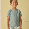 Rylee + Cru Short Sleeve Rashguard In Sea Green