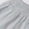 Wrap Ruffle Skirt in Heathered Light Blue Wrap Ruffle Skirt in Heathered Light Blue