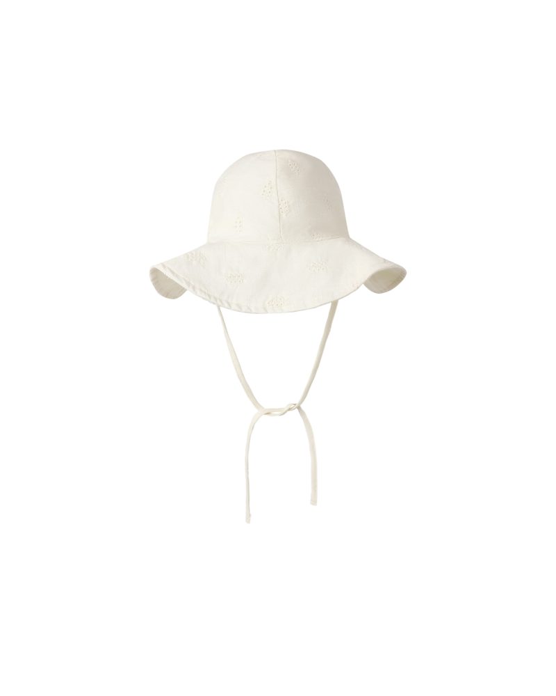 Rylee + Cru Floppy Sun Hat In Ivory