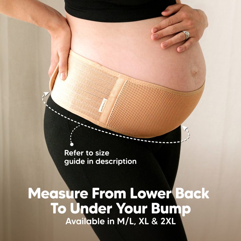 KeaBabies Beige Maternity Support Belt