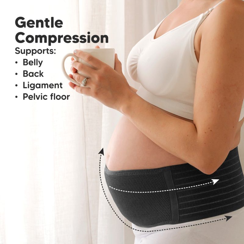 Black Maternity Support Belt