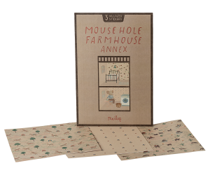 Maileg Mouse hole Farmhouse Annex Wallpaper Stickers