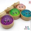 Zoofy Group Mystery Glitter Dumplings Mini Squishies 3.5 Inches