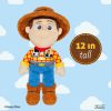 Kids Preferred Disney Toy Story 12" Woody Plush Cuteeze part of our collection Kids Preferred Disney Toy Story 12" Woody Plush Cuteeze part of our collection