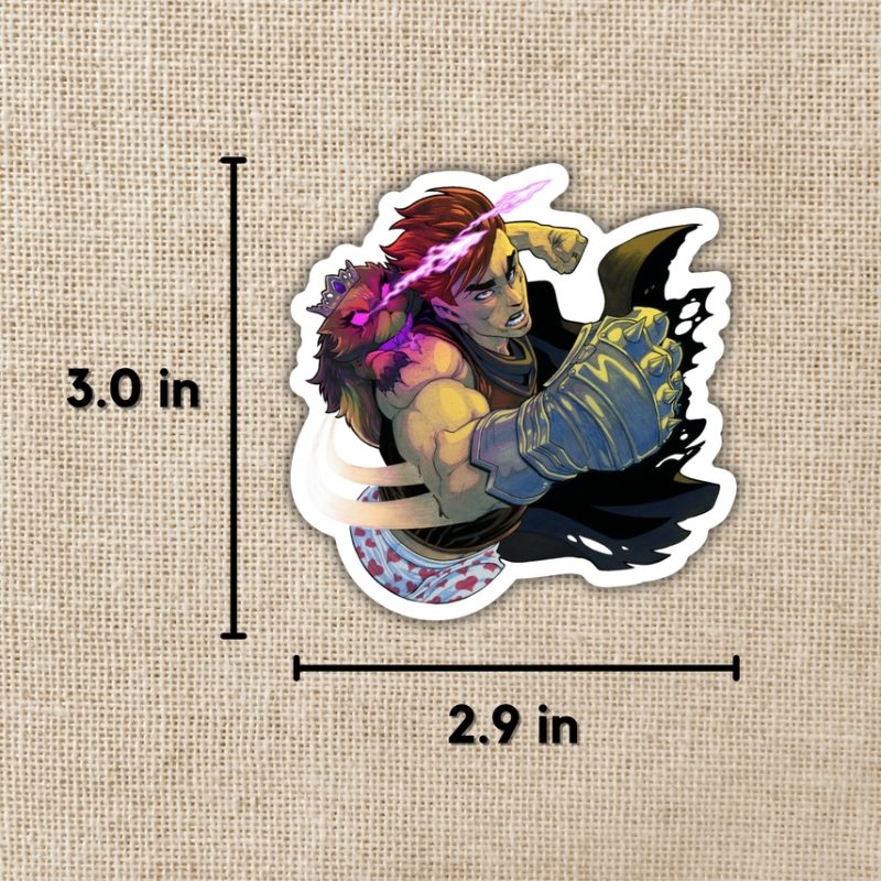 Carl and Donut Dungeon Crawler Carl Sticker from Kingdom of Threads