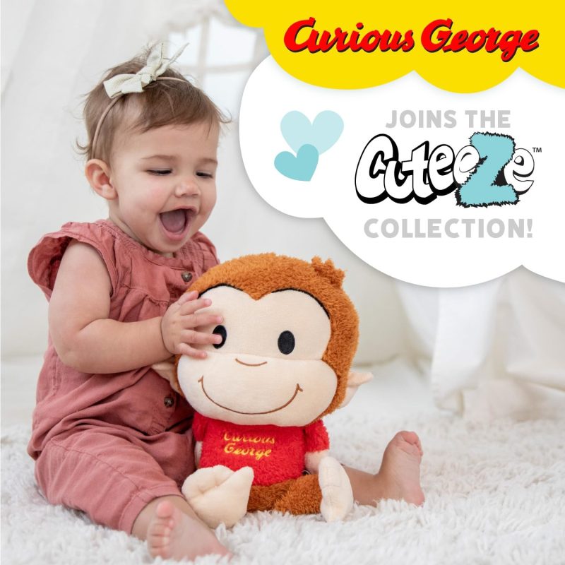 Kids Preferred Curious George 12" Cuteeze part of our collection Kids Preferred Curious George 12" Cuteeze part of our collection