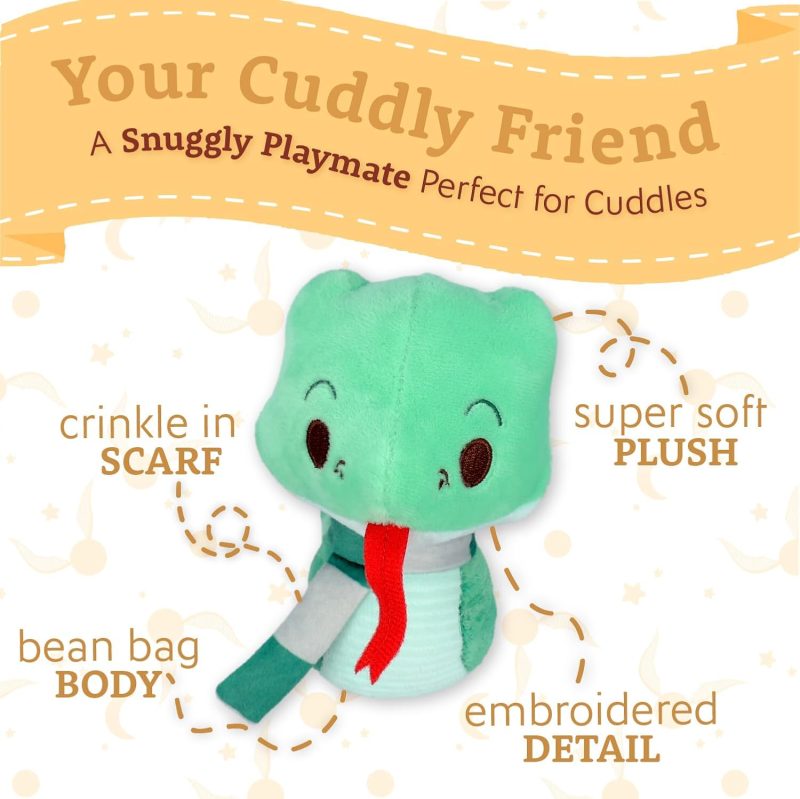 Harry Potter Slytherin Snake Beanbag Plush made by Kids Preferred Harry Potter Slytherin Snake Beanbag Plush made by Kids Preferred