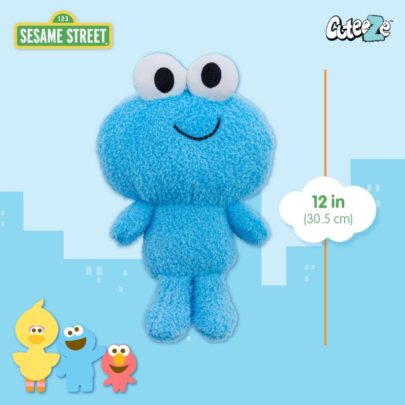 Kids Preferred Sesame Street Cookie Monster 12" Cuteeze part of our collection Kids Preferred Sesame Street Cookie Monster 12" Cuteeze part of our collection