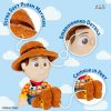 Kids Preferred Disney Toy Story 12" Woody Plush Cuteeze Toys Kids Preferred Disney Toy Story 12" Woody Plush Cuteeze Toys