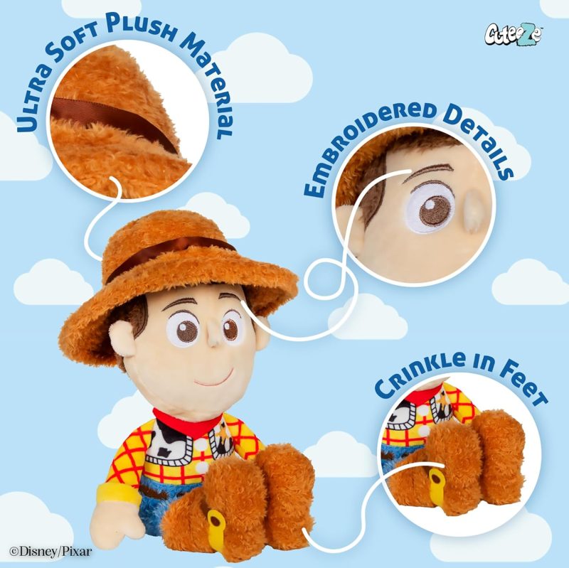 Kids Preferred Disney Toy Story 12" Woody Plush Cuteeze Toys Kids Preferred Disney Toy Story 12" Woody Plush Cuteeze Toys