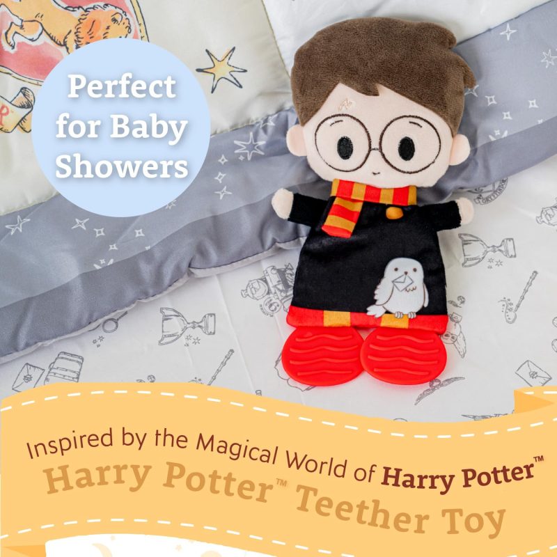 Harry Potter Sensory Blanky with Crinkle and Teether Feet from Kids Preferred
