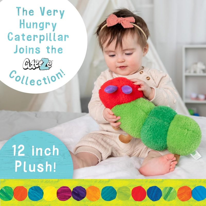 Eric Carle Very Hungry Caterpillar Cuteeze 12" from Kids Preferred Eric Carle Very Hungry Caterpillar Cuteeze 12" from Kids Preferred