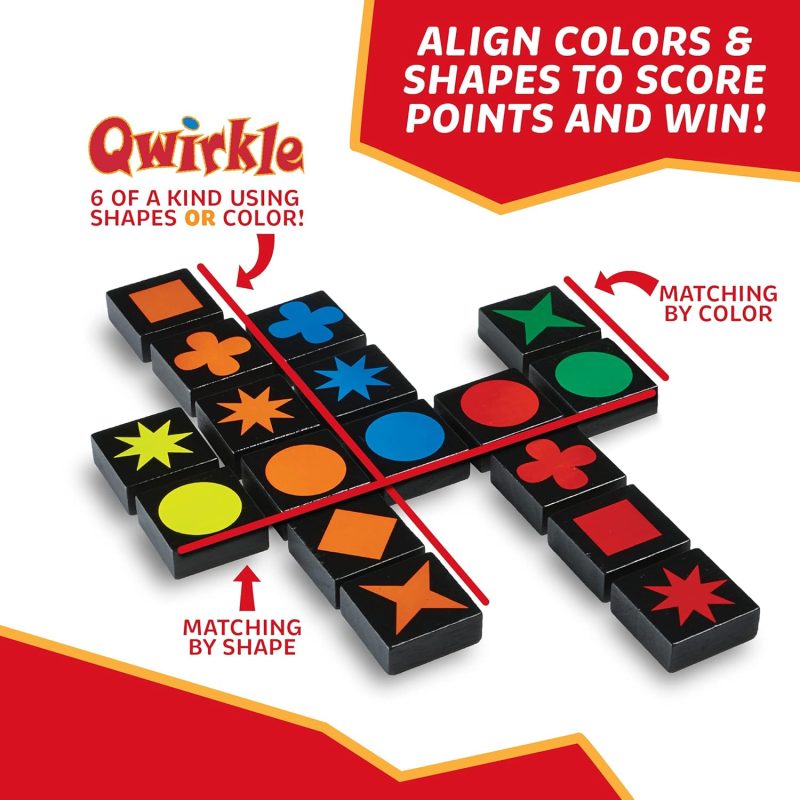 Qwirkle Board Game made by MindWare