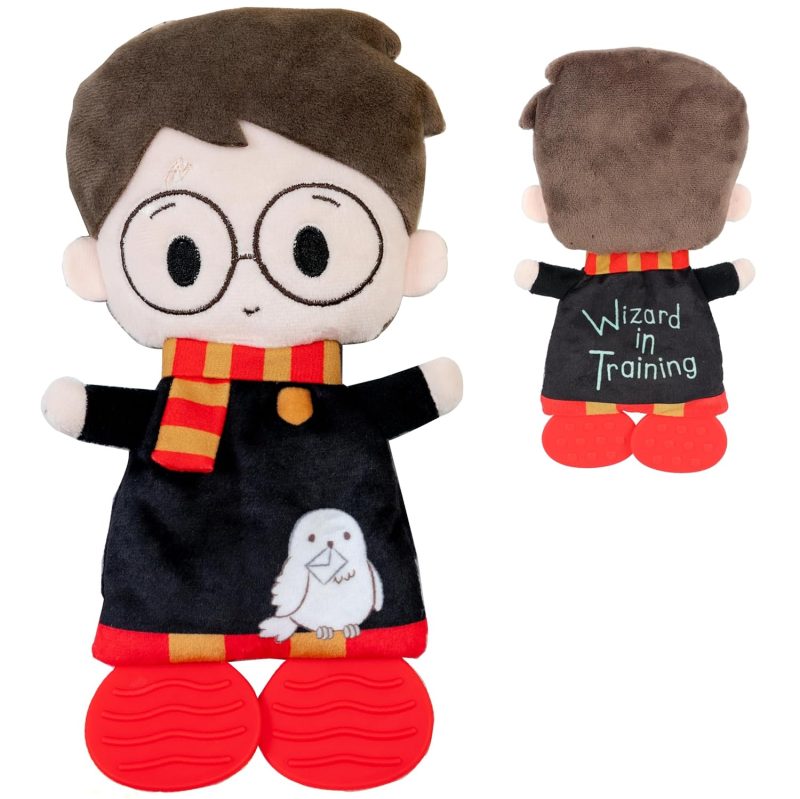 Kids Preferred Harry Potter Sensory Blanky with Crinkle and Teether Feet