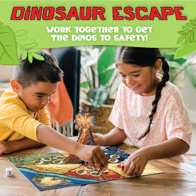 Dinosaur Escape Cooperative Board Game from Peaceable Kingdom
