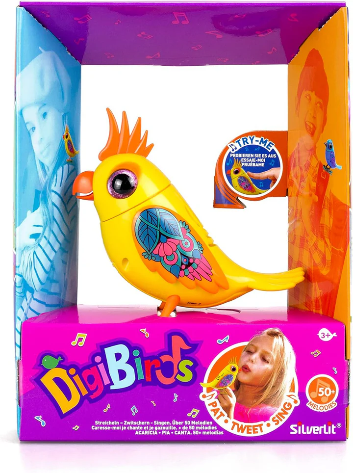 Digibirds Interactive Pet Bird (Assorted Styles)
