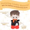 Harry Potter Sensory Blanky with Crinkle and Teether Feet made by Kids Preferred