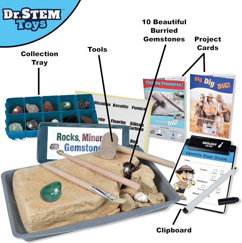 Discovery Rock & Gem Dig Set from Thin Air Brands