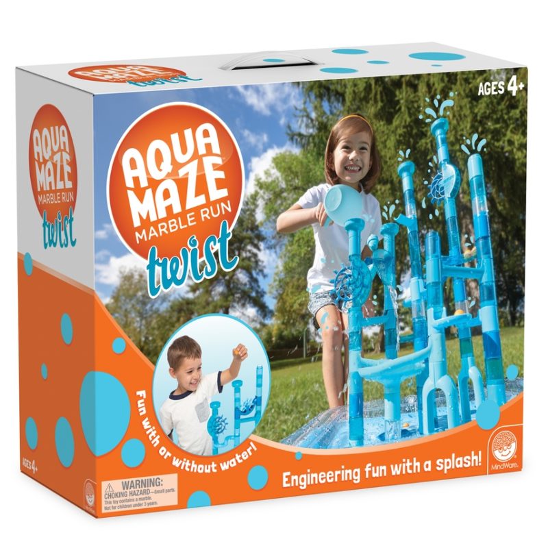 Aqua Maze Twist Water Marble Run made by MindWare