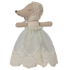 Baby Mouse in Gown Mint made by Maileg