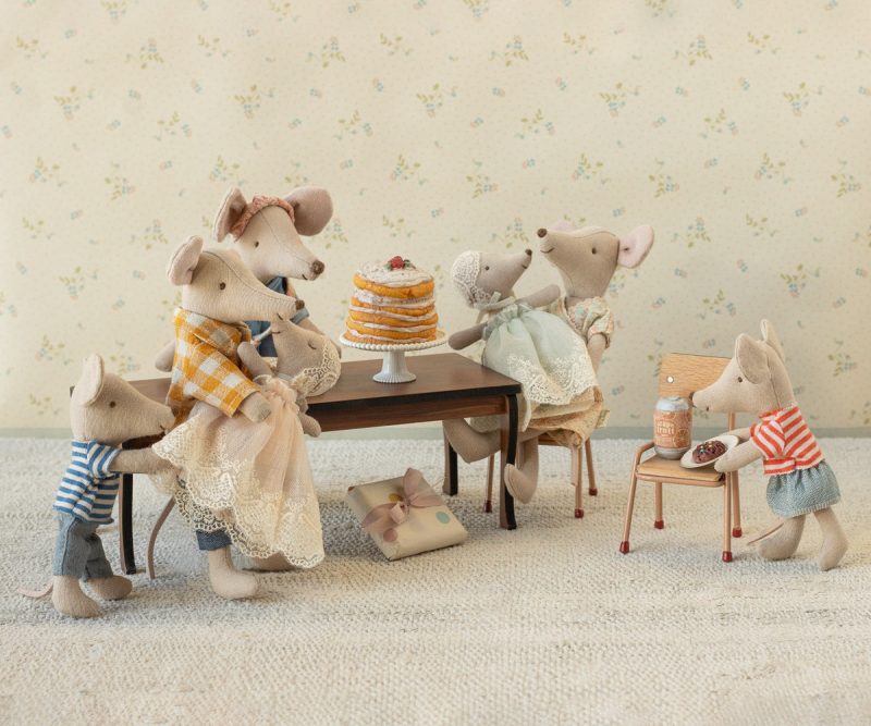 Baby Mouse in Gown Powder from Maileg