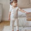 Quincy Mae Bamboo Short Sleeve Pajama Set in Wildflower