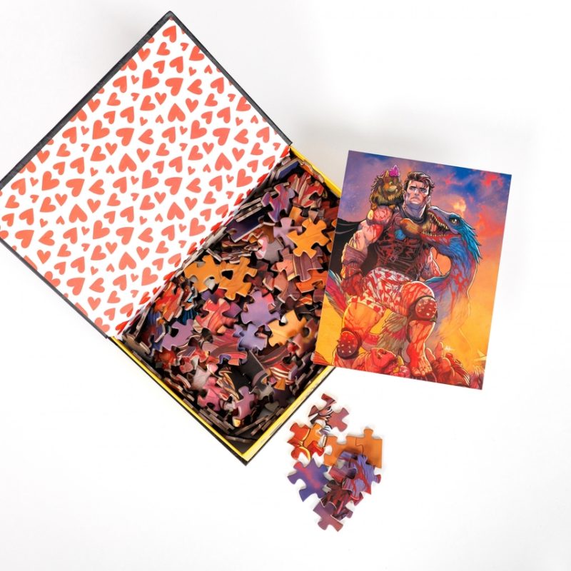 Found Family Dungeon Crawler Carl Keepsake Puzzle made by Kingdom of Threads