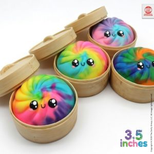 Zoofy Group Mystery Pastel Dumplings Mini Squishies 3.5 Inches
