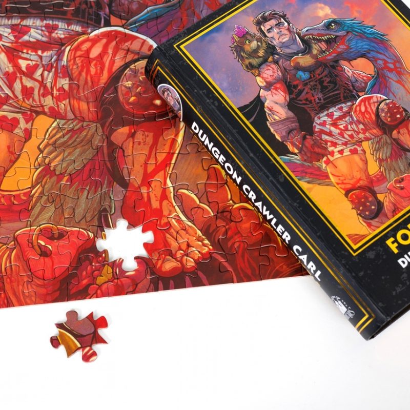 Found Family Dungeon Crawler Carl Keepsake Puzzle from Kingdom of Threads