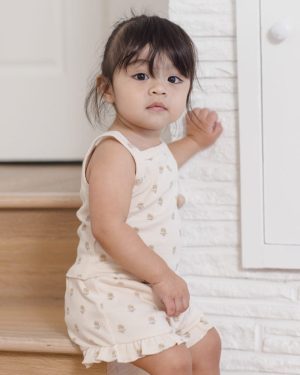 Quincy Mae Evie Tank + Shortie Set in Buttercup